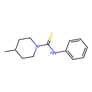 4-methyl-N-phenylpiperidine-1-carbothioamide structure