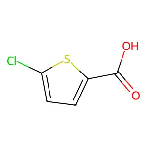 5-氯-2-噻吩甲酸 structure