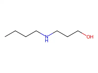 3-(Butylamino)propan-1-ol structure