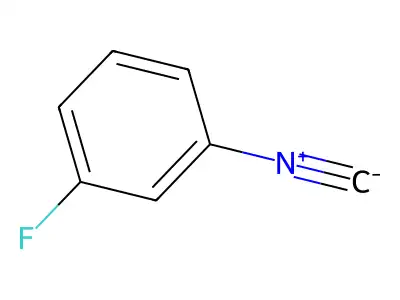 1-Fluoro-3-isocyanobenzene structure