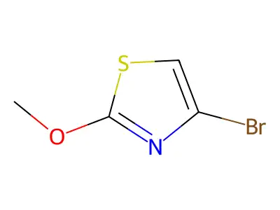 4-Bromo-2-methoxy-1,3-thiazole structure