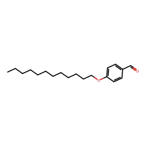p-Dodecyloxybenzaldehyde structure