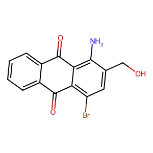 1-Amino-4-bromo-2-(hydroxymethyl)anthraquinone structure