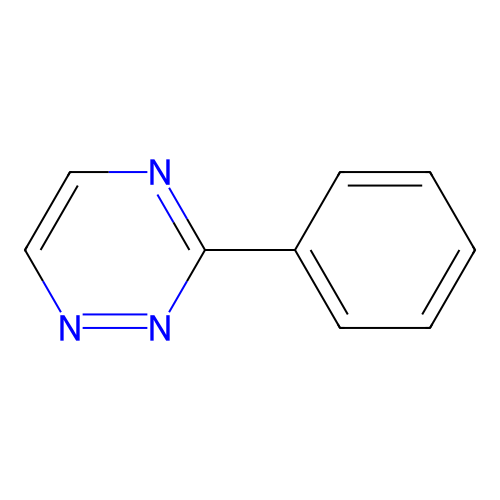 3-Phenyl-1,2,4-triazine structure
