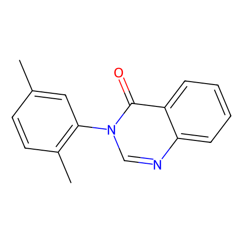 3-(2,5-dimethylphenyl)quinazolin-4(3H)-one structure