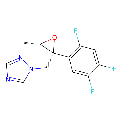 1-[[(2R,3S)-3-Methyl-2-(2,4,5-trifluorophenyl)-2-oxiranyl]methyl]-1H-1,2,4-triazole structure