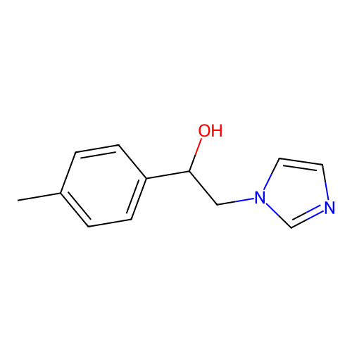 2-(1H-Imidazol-1-yl)-1-(4-methylphenyl)ethan-1-ol structure