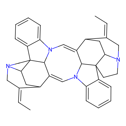 Nortoxiferine, dihydro- structure