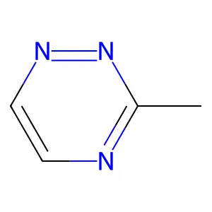 3-Methyl-1,2,4-triazine structure