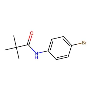 N-(4-溴苯基)-2,2-二甲基丙酰胺 structure