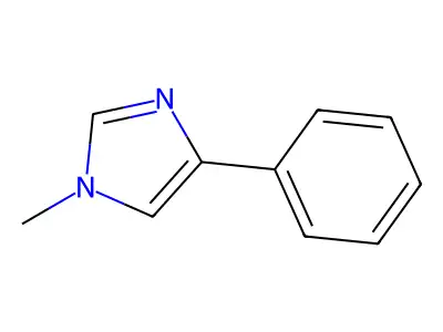 1-methyl-4-phenyl-1H-imidazole structure