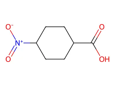 4-nitrocyclohexane-1-carboxylic Acid structure