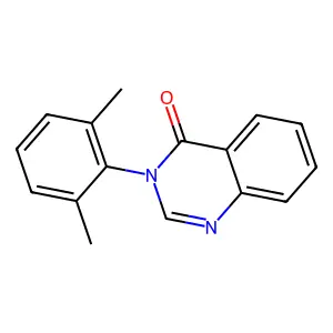 3-(2,6-dimethylphenyl)quinazolin-4-one structure