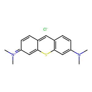 Thiopyronine structure