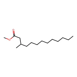 Methyl 3-methyltridecanoate structure