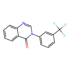 3-(3-(Trifluoromethyl)phenyl)quinazolin-4(3H)-one structure