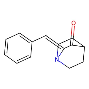 2-Benzylidene-3-quinuclidinone structure