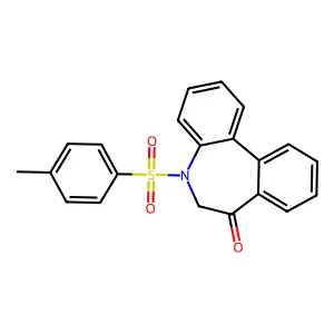 7H-Dibenz[b,d]azepin-7-one, 5,6-dihydro-5-(p-tolylsulfonyl)- structure