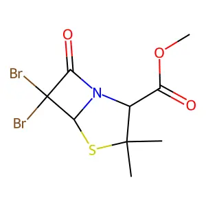 C9H11Br2NO3S structure
