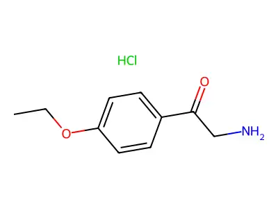 6-Methoxy-3,4-dihydro-2H-1-benzopyran-3-amine--hydrogen chloride (1/1) structure
