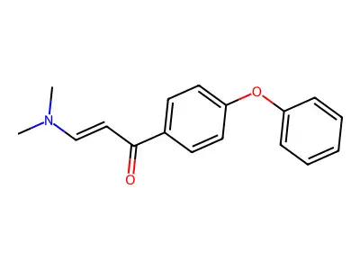 3-(Dimethylamino)-1-(4-phenoxyphenyl)prop-2-en-1-one structure