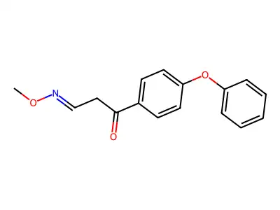 3-(Methoxyimino)-1-(4-phenoxyphenyl)propan-1-one structure