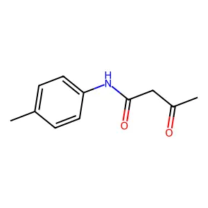 p-Methylacetoacetanilide structure