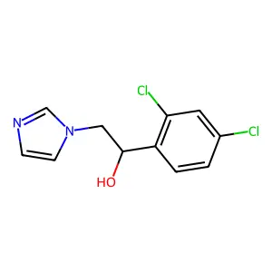 (+-)-alpha-(2,4-Dichlorophenyl)-1H-imidazole-1-ethanol structure