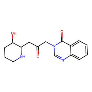 常山碱 structure