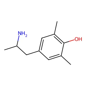 4-(2-Aminopropyl)-2,6-xylenol structure