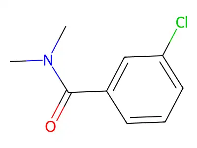 Benzamide, 3-chloro-N,N-dimethyl- structure