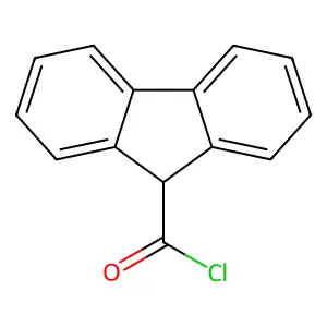 9H-fluorene-9-carbonyl chloride structure