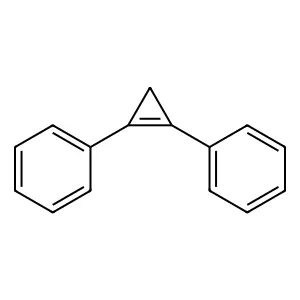 Benzene, 1,1'-(1-cyclopropene-1,2-diyl)bis- structure