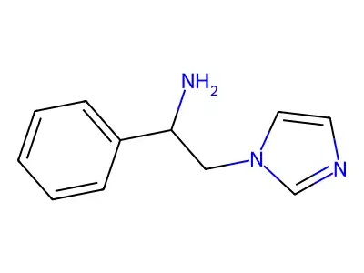 2-(1H-imidazol-1-yl)-1-phenylethan-1-amine structure