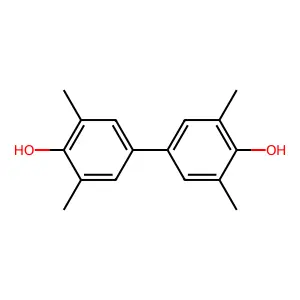 3,3',5,5'-Tetramethylbiphenyl-4,4'-diol structure