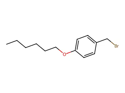 1-(Bromomethyl)-4-(hexyloxy)benzene structure