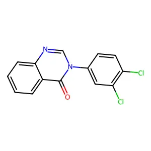 3-(3,4-dichlorophenyl)quinazolin-4(3H)-one structure
