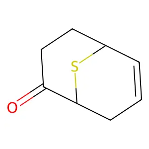 9-Thiabicyclo[3.3.1]non-6-en-2-one structure