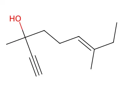 6-Nonen-1-yn-3-ol, 3,7-dimethyl- structure