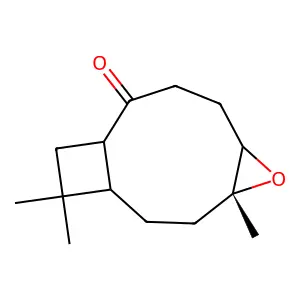 4,12,12-Trimethyl-5-oxatricyclo[8.2.0.0^{4,6}]dodecan-9-one structure