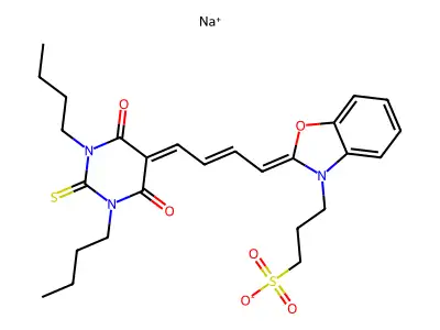 Merocyanine 540 structure
