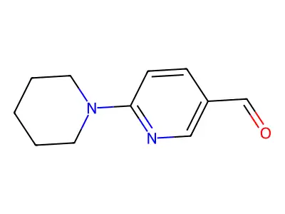 6-(Piperidin-1-yl)pyridine-3-carbaldehyde structure
