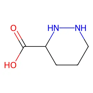 (S)-Hexahydropyridazine-3-carboxylic acid structure