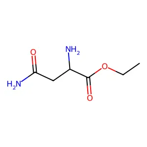 Ethyl L-asparaginate structure