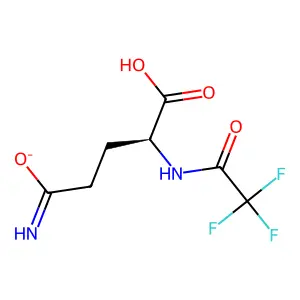 N-Trifluoroacetyl-L-glutamine structure