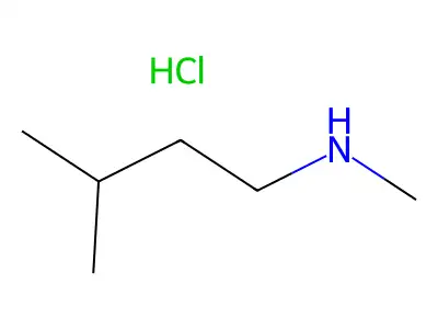 N,3-Dimethyl-1-butanamine structure