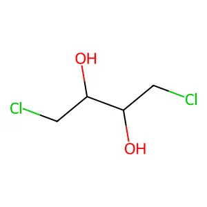 2,3-Butanediol, 1,4-dichloro- structure