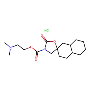 Ethanethiol, 2-(2-(m-tolyloxy)butyl)amino-, hydrogen sulfate (ester) structure
