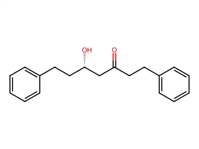 5-Hydroxy-1,7-Diphenylheptan-3-One structure