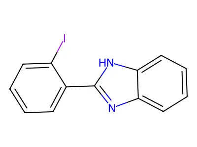 2-(2-Iodophenyl)-1H-benzo[d]imidazole structure